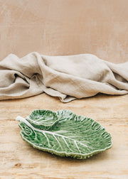 Van Verre Natural Cabbage Leaf with Small Bowl