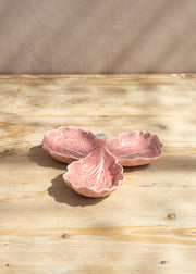 Bordallo Pinheiro Pink Cabbage Olive Dish