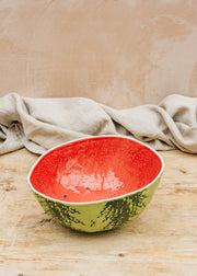 The Braided Rug Co. Small Watermelon Salad Bowl