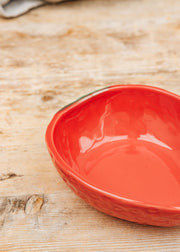 Bordallo Pinheiro Strawberry Oval Bowl, 13.5cm