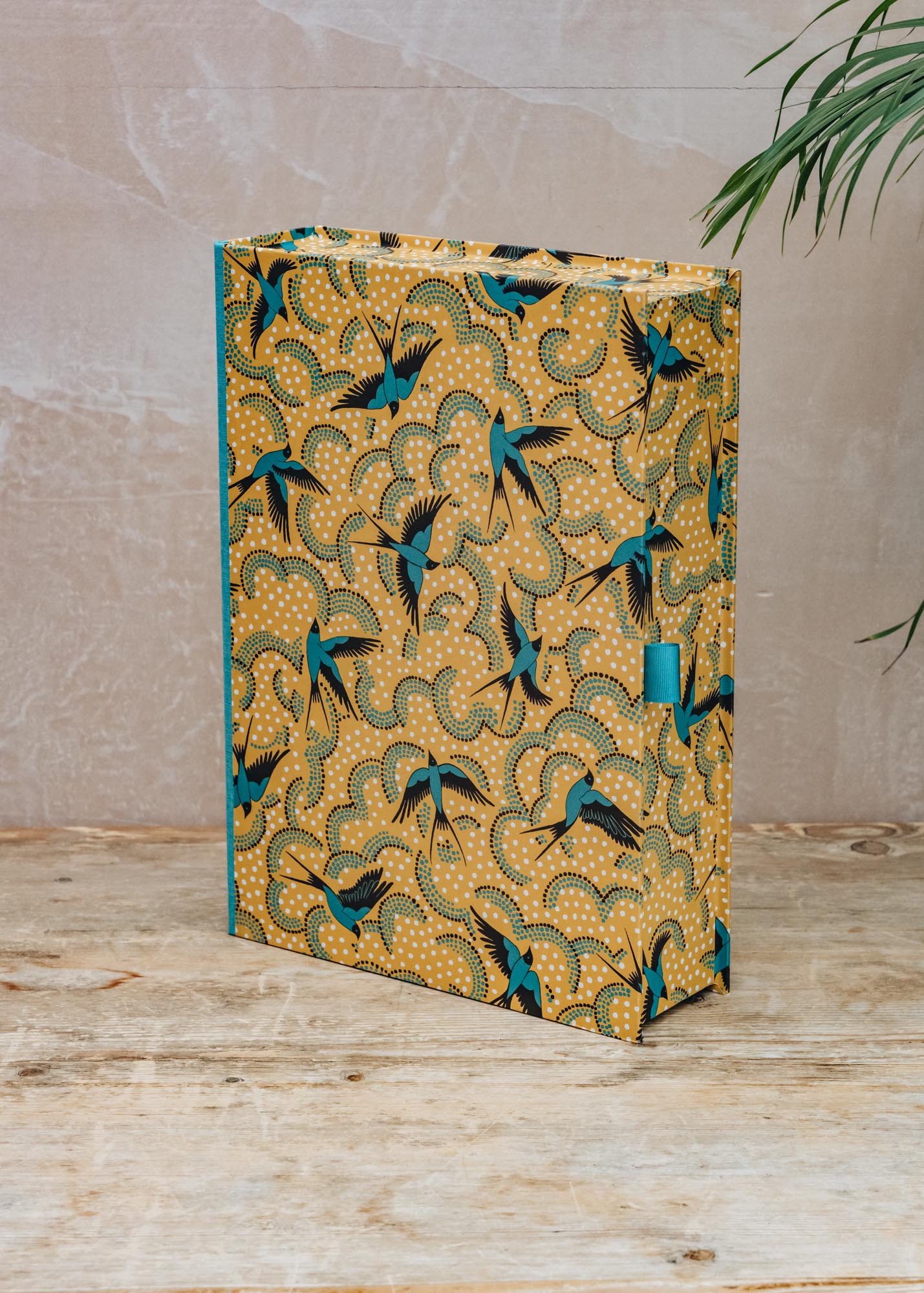 Suck UK Cressida Bell Boxfile in Bluebirds