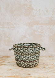 Jute Basket in Hedgerow, 18x23cm