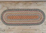 The Braided Rug Co. Table Runner in Carnival