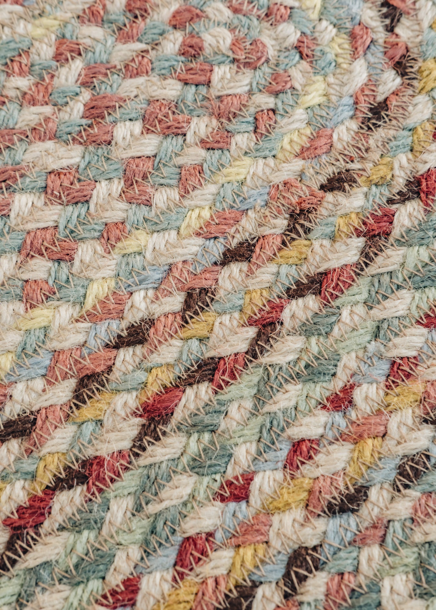 The Braided Rug Co. Table Runner in Pampas