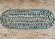 The Braided Rug Co. Table Runner in Seaspray