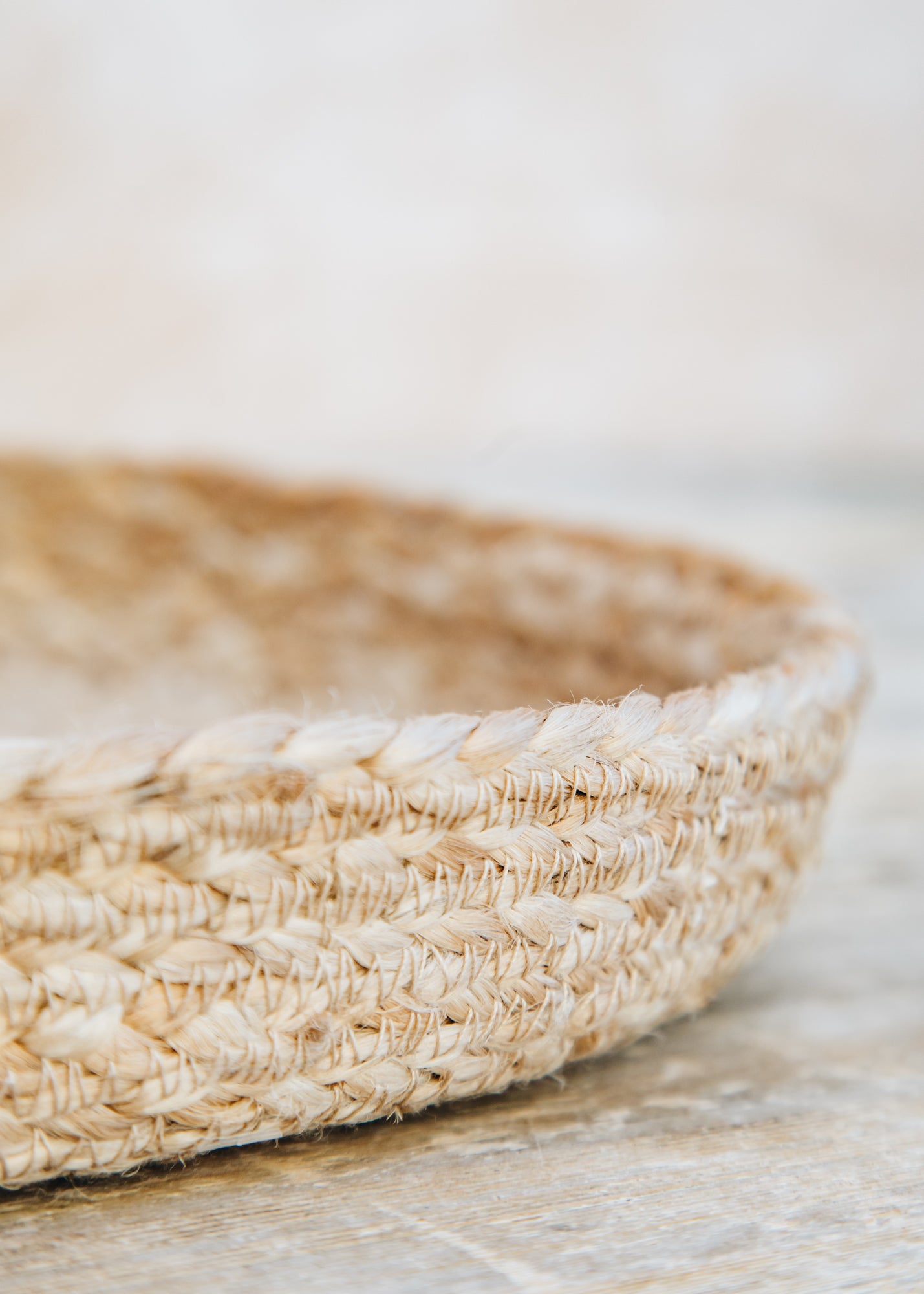 The Braided Rug Co. Natural Bread Basket