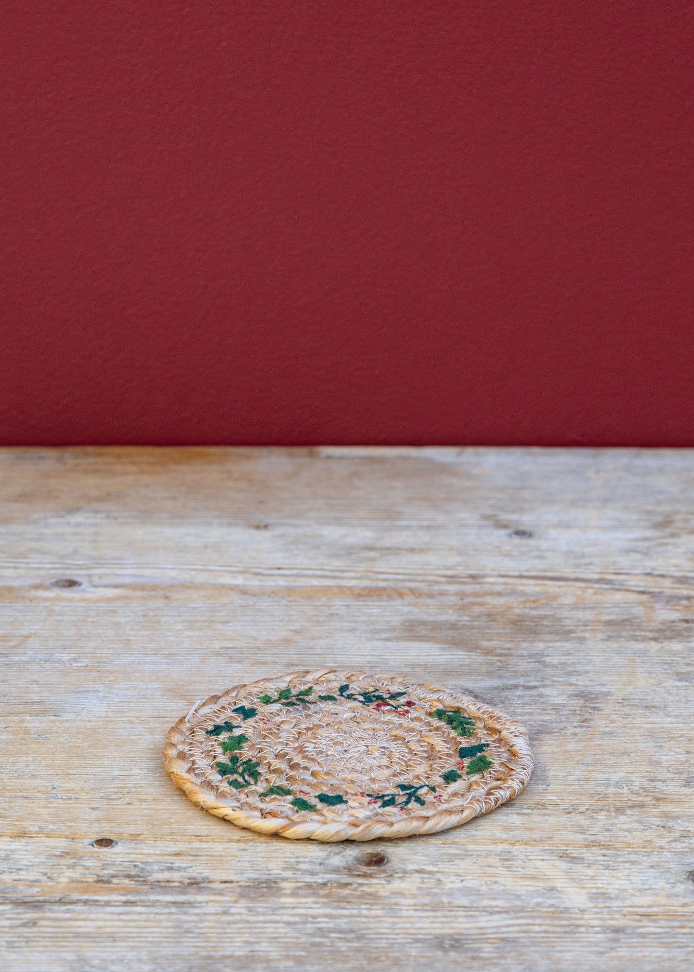 Natural Christmas Coaster