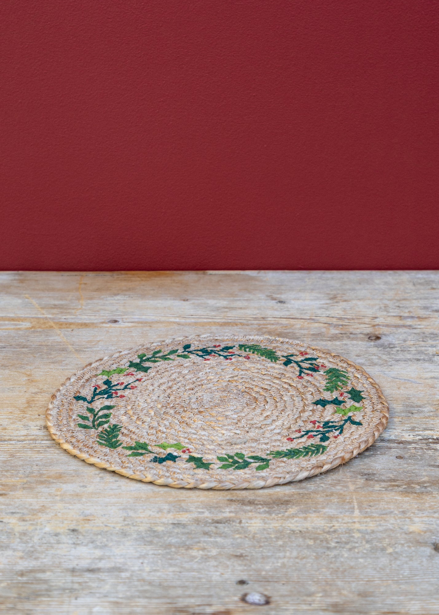 Natural Christmas Placemat
