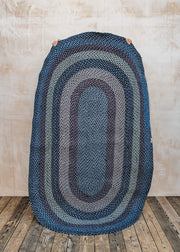 Oval Rug in Lupin, 152x244cm