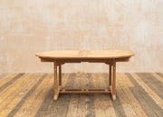 Bramblecrest Richmond Teak Eight Seater Extendable Elliptical Dining Set