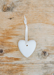 Ceramic Stone Heart in Garrigue