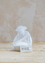 Branche D'Olive Heart Shaped Soap and Dish in Muguet