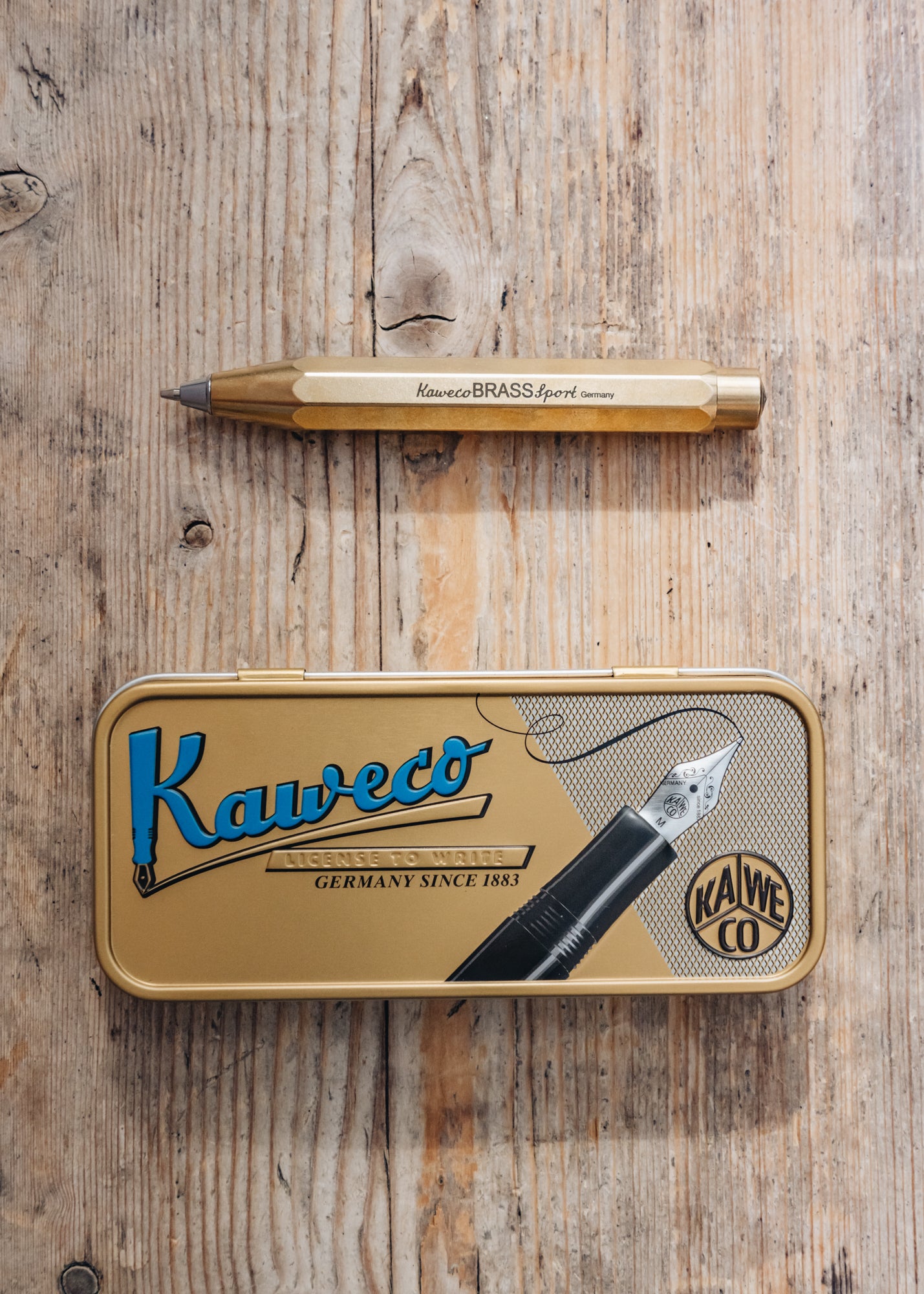Kaweco Brass Sport Mechanical Pencil, 0.7mm lead