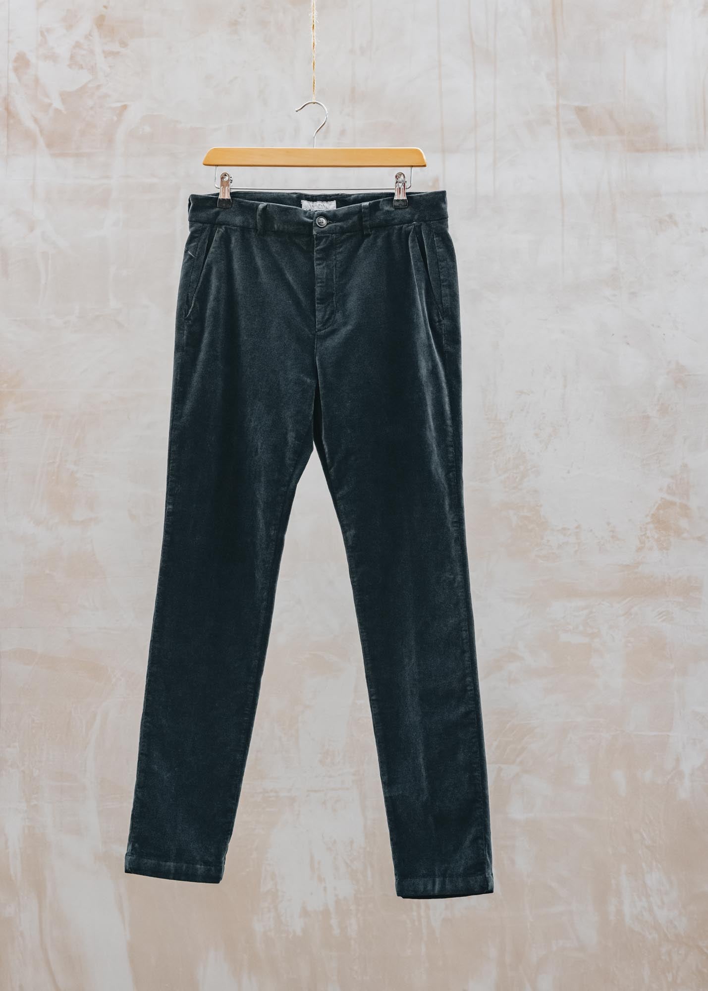 Cruna Brera Slim Fit Trousers in Night