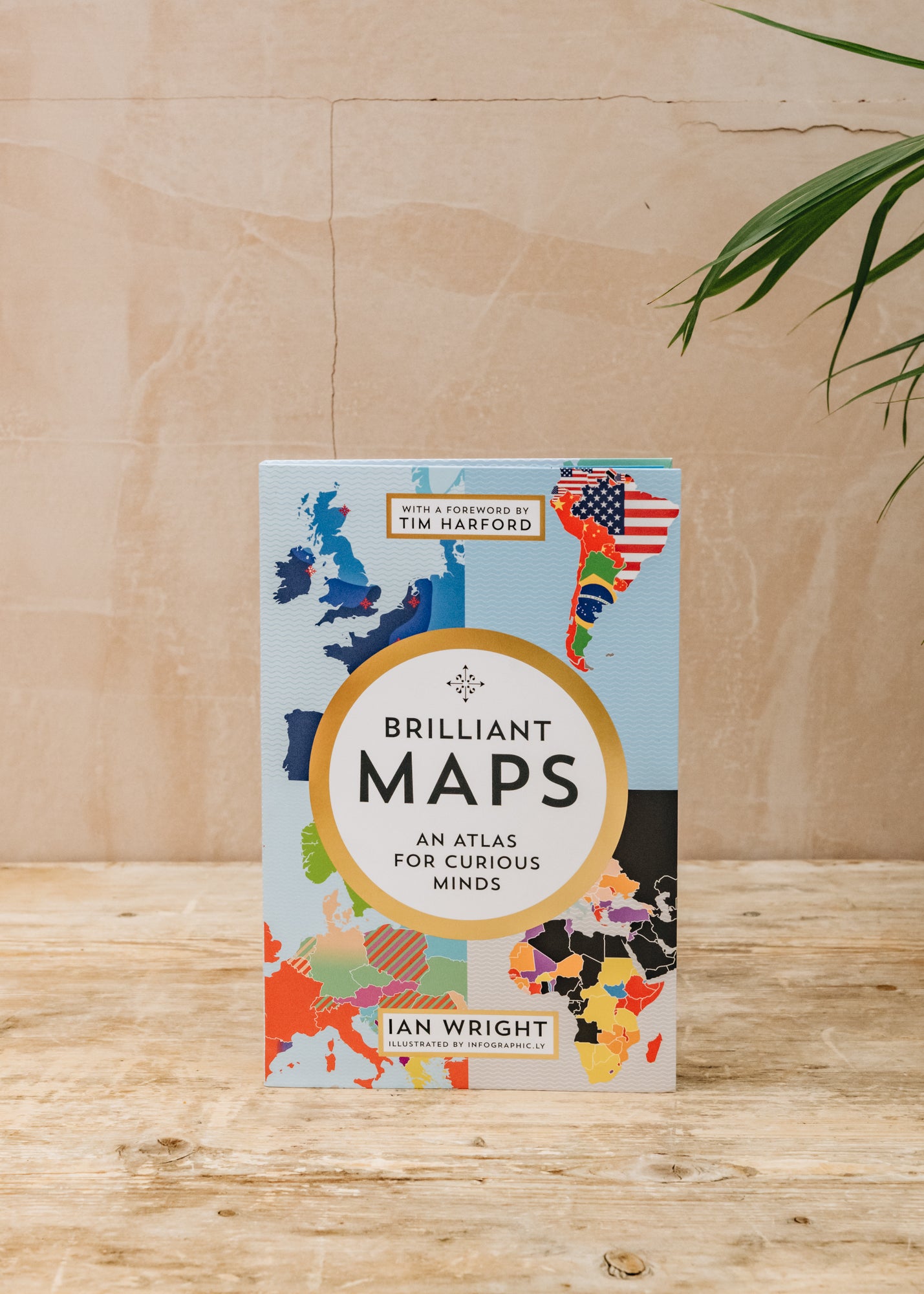 Brilliant Maps: An Atlas for Curious Minds Book by Ian Wright