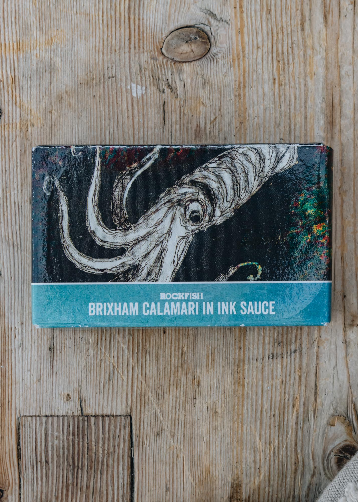 Rockfish Brixham Calamari in Ink Sauce