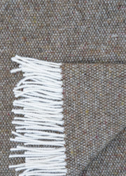 Burford Garden Co. Green Donegal Style 2 Wool Blanket Throw