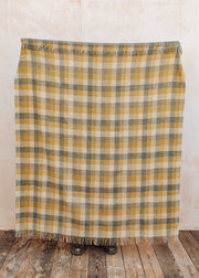 Patchwork Throw in Gold