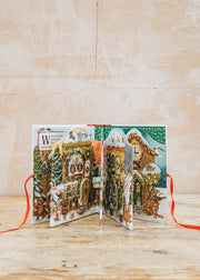 Books Brown Bear Wood, Christmas is Coming to Town! A Fold out Christmas Village and Advent Calendar