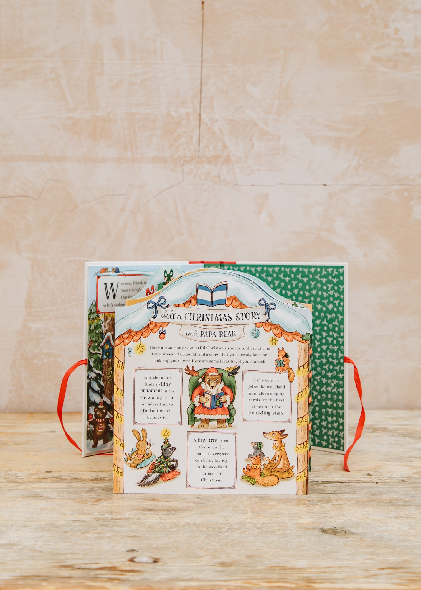 Books Brown Bear Wood, Christmas is Coming to Town! A Fold out Christmas Village and Advent Calendar