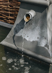 Bruges Trough Zinc Water Feature