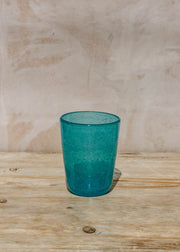 Memento Bubble Glass in Turquoise