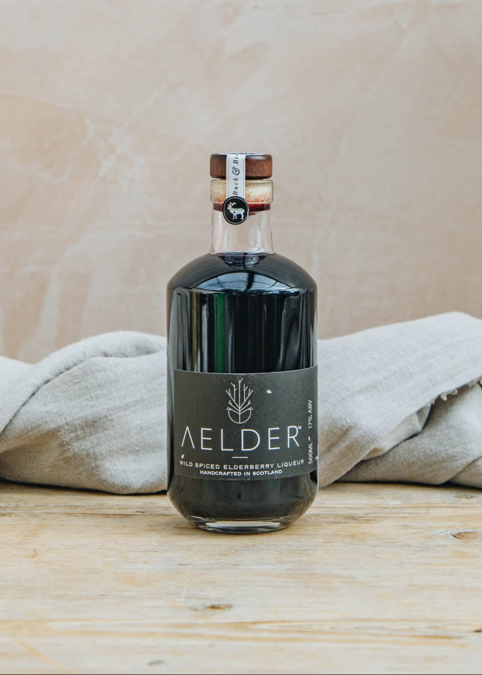 Aelder Wild Spiced Elderberry Liqueur, 50cl