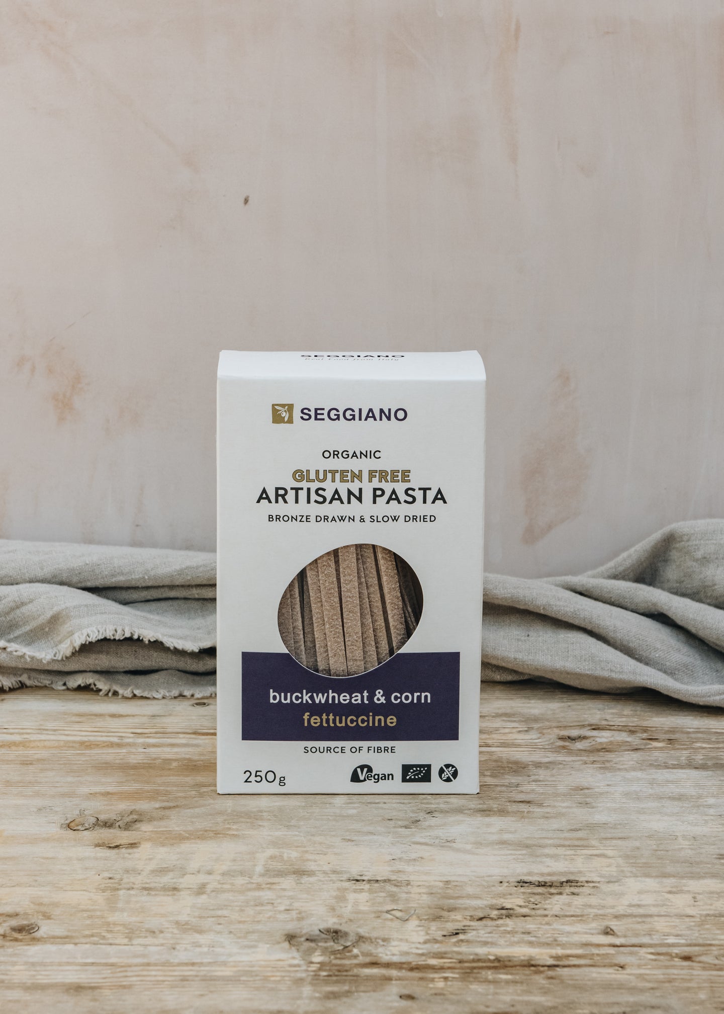 Le Chocolat des Français Seggiano Buckwheat and White Corn Fettucine, 250g