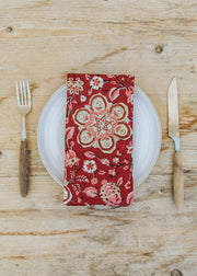 Bungalow Amara Scarlet Napkin