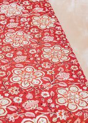Bungalow Amara Scarlet Tablecloth