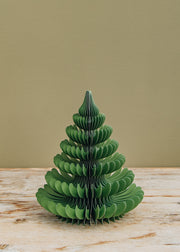Bungalow Andina Paper Tree Decoration in Forest, 22cm