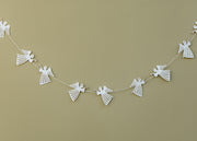 Bungalow Angel Paper Garland in Off White, 150cm