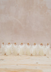 Bungalow Angel Table Garland in Off White, 76cm