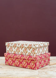 Bindiya Ruby Oblong Gift Box Set
