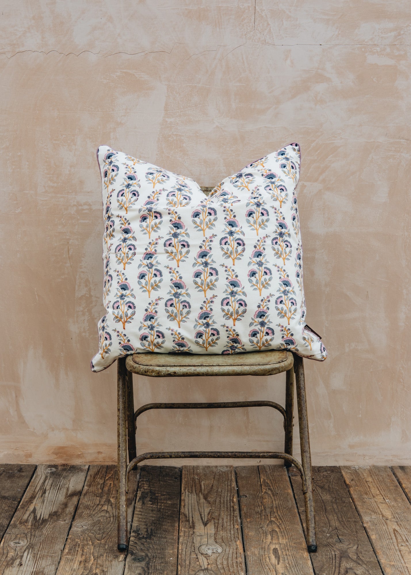 A World of Craft Calla Azure Cushion