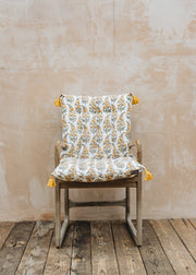 Bungalow Calla Honey Backed Seat Cushion, 50x100cm