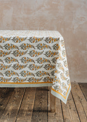 Ivan Ros Calla Honey Tablecloth