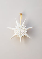 Books Eris Paper Star in White, 50cm
