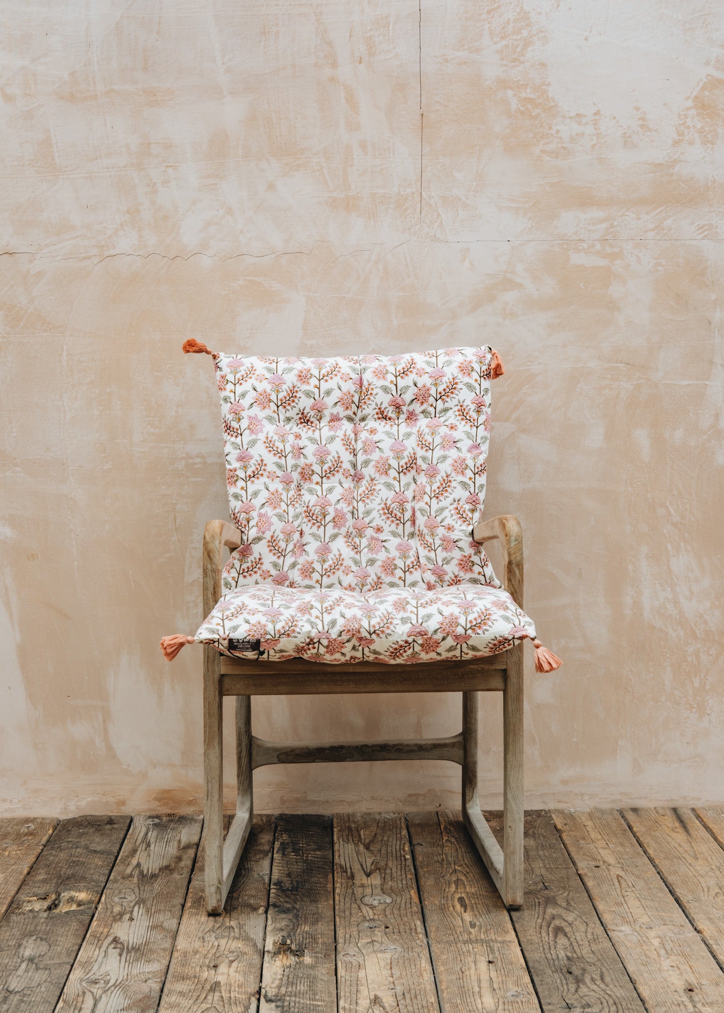 Bungalow Gita Sorbet Backed Seat Cushion, 50x100cm