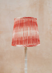 Bungalow Red Ikat Lampshade, 27cm