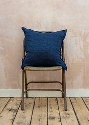 Bungalow Midnight Linen Cushion