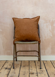 Bungalow Pecan Linen Cushion