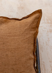 Bungalow Pecan Linen Cushion