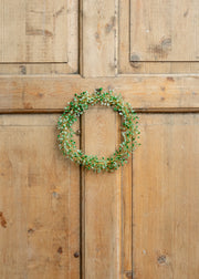 Mio Beaded Wreath in Emerald