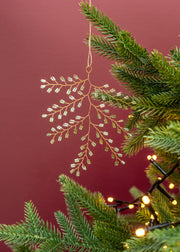 Mio Jade Twig Beaded Ornament