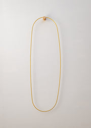 Books Gold Oval Ring, 100cm