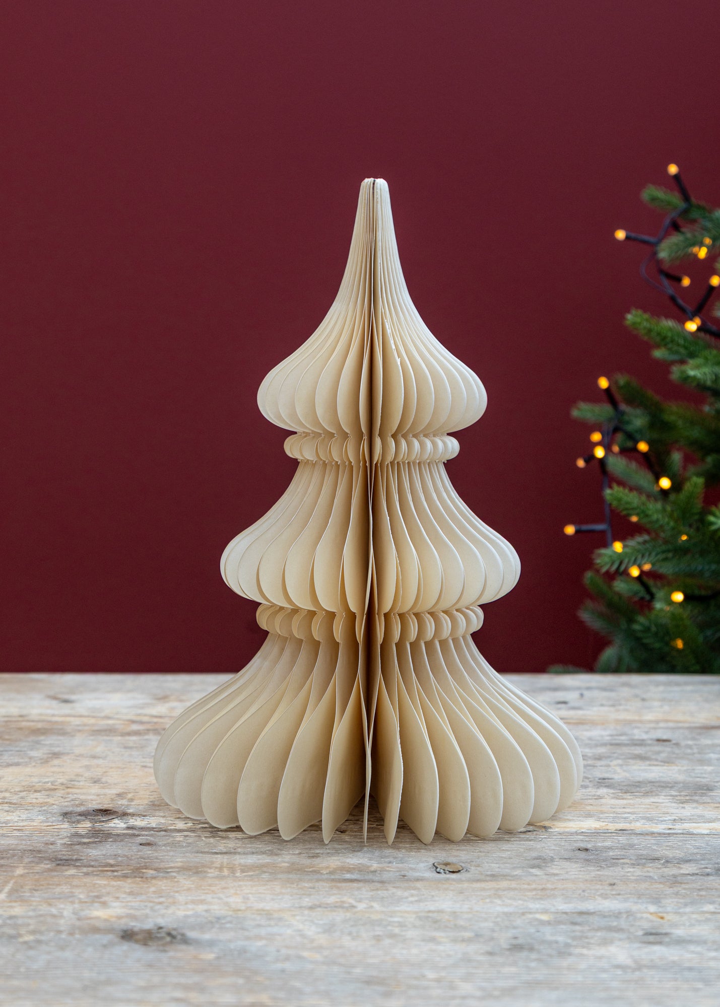 Paper Noble Tree in Shell, 30cm
