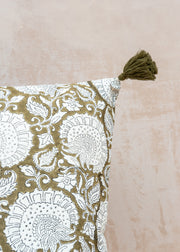 Bungalow Shimla Olive Cushion