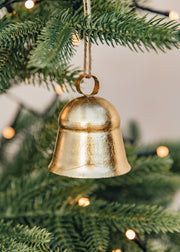 Bungalow Dome Bell in Gold, 6cm