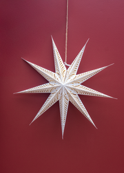 Starlight White Paper Star